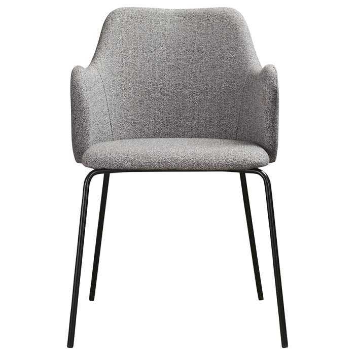 Стул dwight, рогожка, светло-серый Bergenson Bjorn LA-BECH-DWOTE#BELFAST#15