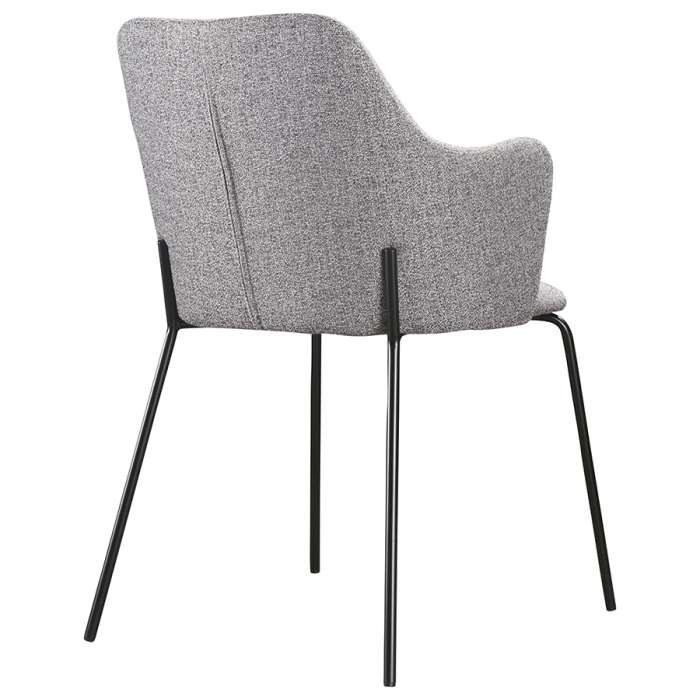 Стул dwight, рогожка, светло-серый Bergenson Bjorn LA-BECH-DWOTE#BELFAST#15