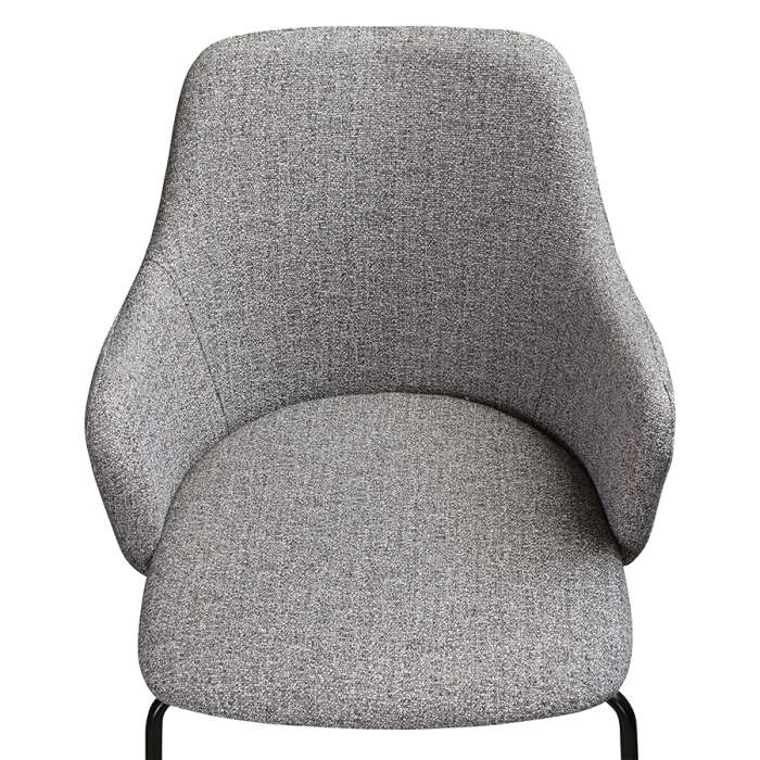 Стул dwight, рогожка, светло-серый Bergenson Bjorn LA-BECH-DWOTE#BELFAST#15