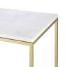 Набор из 2-х столиков mayen gold, белые/золотистые Bergenson Bjorn BB0000395