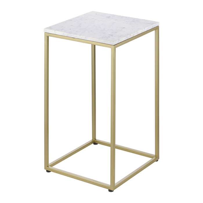 Набор из 2-х столиков mayen gold, белые/золотистые Bergenson Bjorn BB0000395