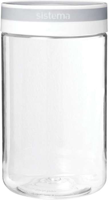 Контейнер круглый тритан 1,2л SISTEMA ULTRA Round 51355