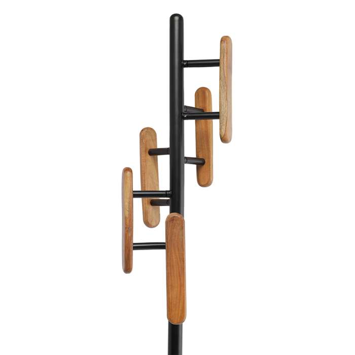 Вешалка напольная fem, черная LATITUDE LT000013