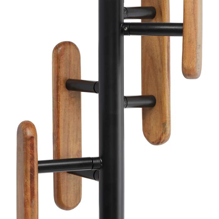 Вешалка напольная fem, черная LATITUDE LT000013