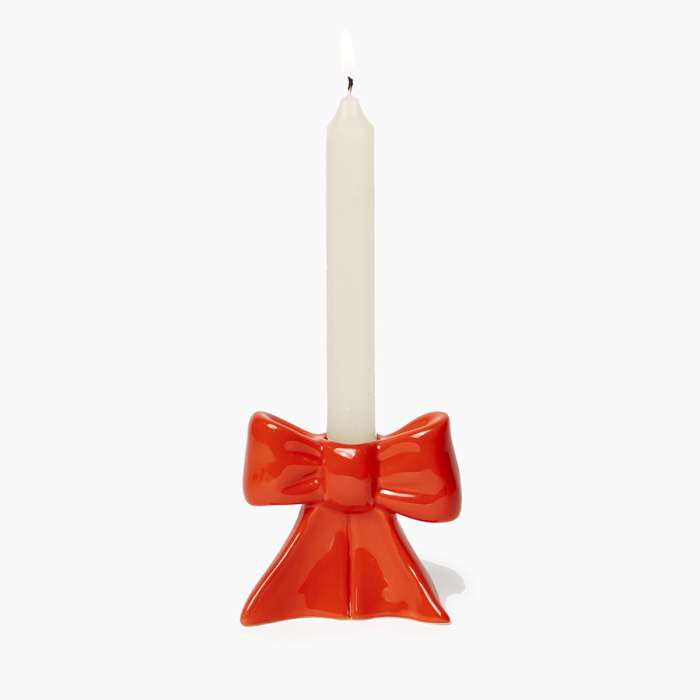 Подсвечник bow, 8 см, красный DOIY DYCAHBOWS