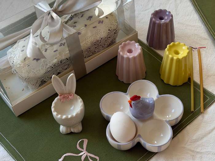 Подставка для яиц magic rabbit из коллекции easter essential Tkano TK25-DEC-RA0002