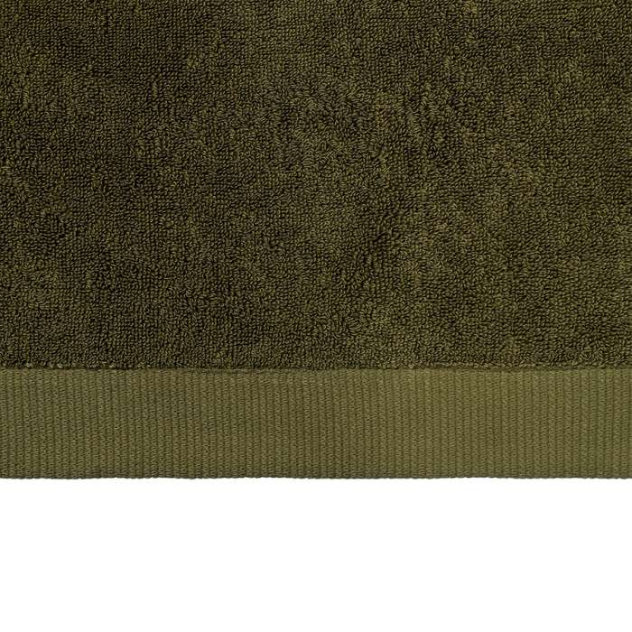 Полотенце банное оливкового цвета из коллекции essential, 90х150 см Tkano TK25-BT0002