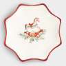 Блюдо, 20 см, керамика, красное, Лошадка, Festival ANNA LAFARG ANLAF-FDH-0303-21