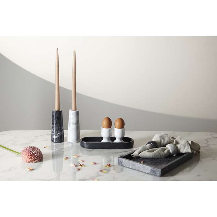 Поднос marm, 28х20 см, черный мрамор Bergenson Bjorn BB000087