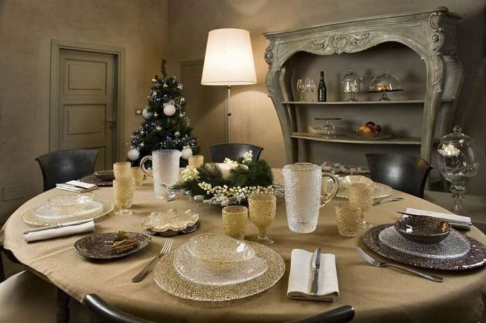 Тарелка плоская фестоны 19 см Gold SPECIAL IVV 6671.2