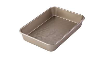 Форма для запекания прямоугольная Gold Baking 34,2х24х6 см, сталь углеродистая, золотистая WO HOME WO1017