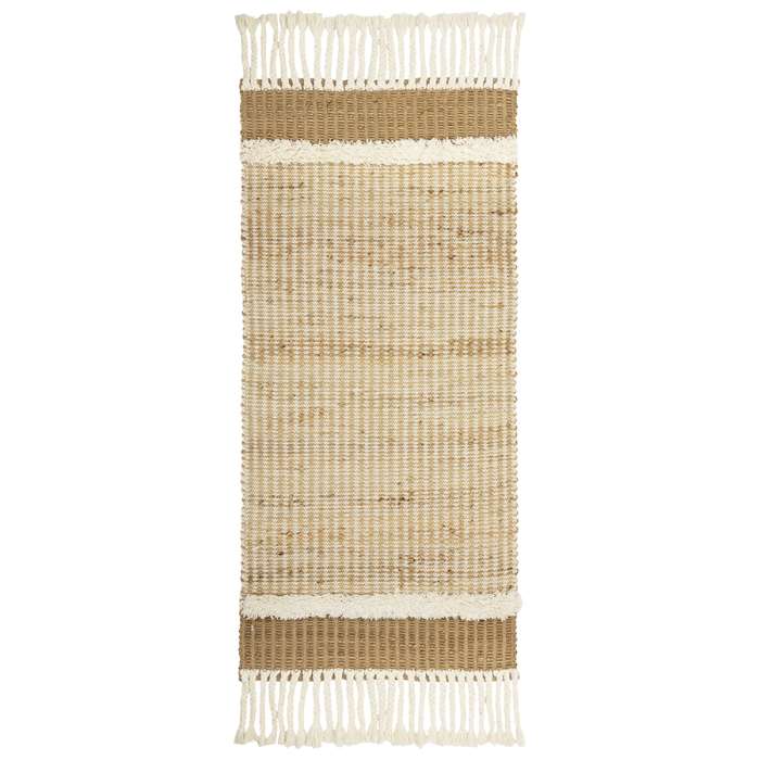 Ковер из джута и шерсти mumbai из коллекции ethnic, 70x160см Tkano TK23-DR0005