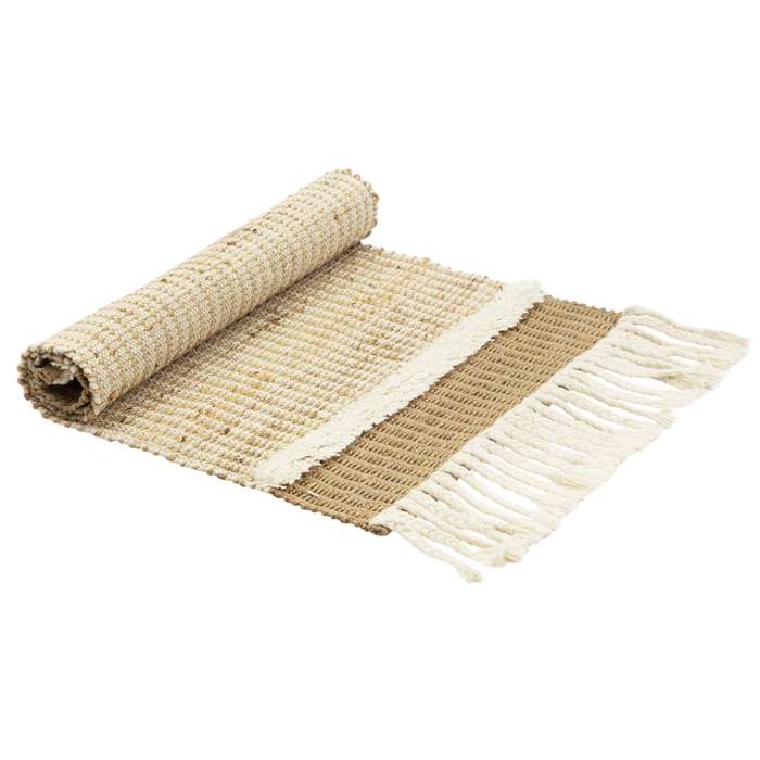 Ковер из джута и шерсти mumbai из коллекции ethnic, 70x160см Tkano TK23-DR0005