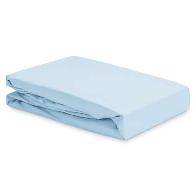 Простыня из перкаля голубого цвета из коллекции stripes, 240х270см Tkano TK26-SH0005