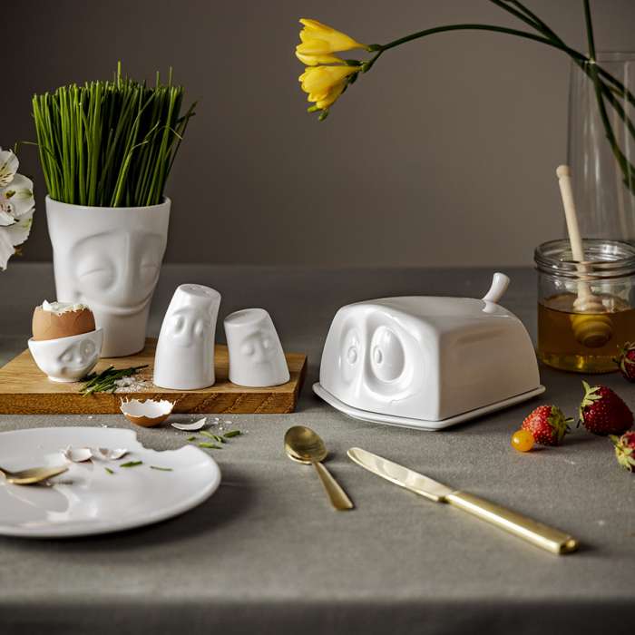 Солонка cuddly, 7,5 см, белая Tassen T01.36.01