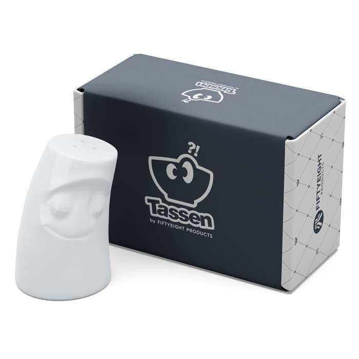 Солонка cuddly, 7,5 см, белая Tassen T01.36.01