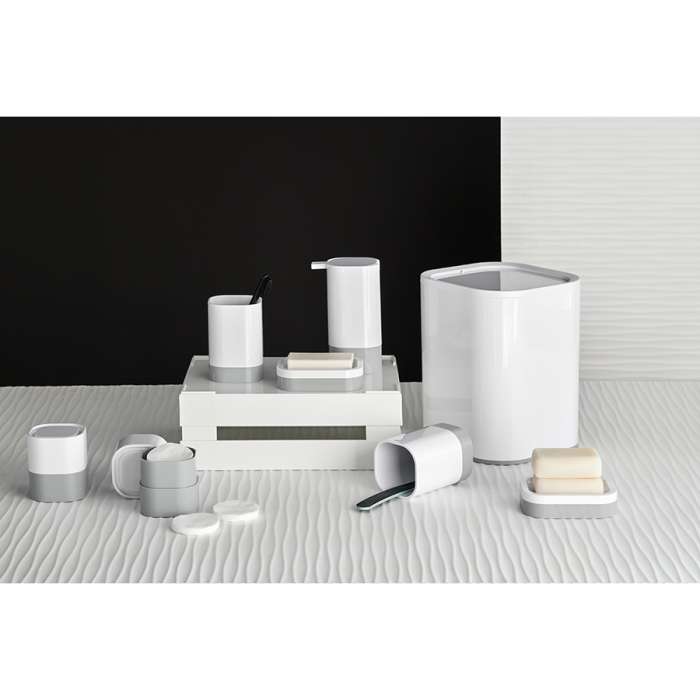 Стакан для зубных щеток tyer, 470 мл, белый/серый Bergenson Bjorn Bath BB000064