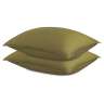 Набор наволочек из премиального сатина оливкового цвета из коллекции essential, 50х70 см Tkano TK24-PC0003