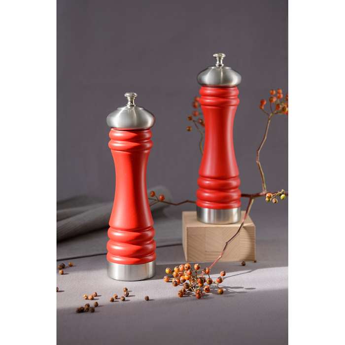 Мельница для соли smart solutions, 20 см, красная матовая Smart Solutions ALSS-08RD-S