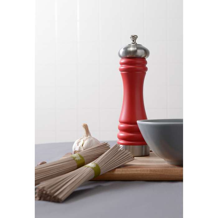 Мельница для соли smart solutions, 20 см, красная матовая Smart Solutions ALSS-08RD-S