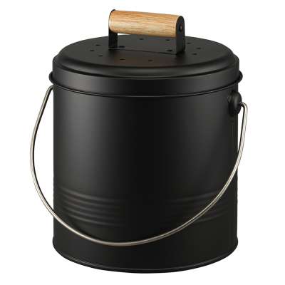 Контейнер для пищевых отходов с фильтром irmel, 3,5 л, графит Smart Solutions SS0000306