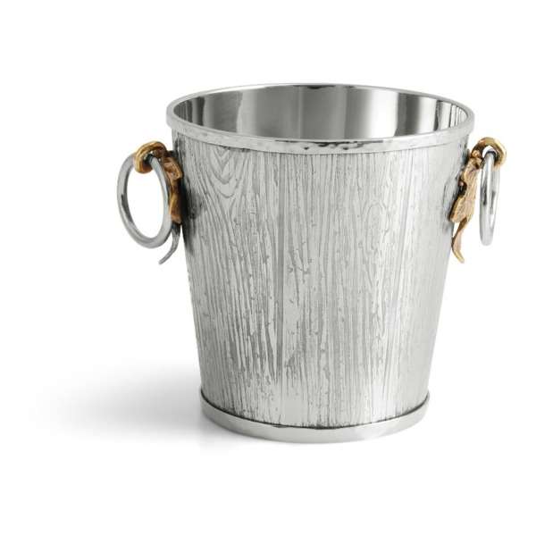 Ведерко для льда Michael Aram Плющ и дуб 10 см, сталь нержавеющая