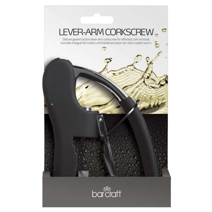 Штопор с удалителем фольги KITCHEN CRAFT KCBCAUTOPULL