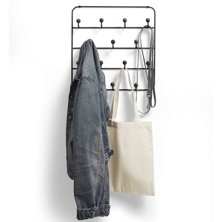 Органайзер для аксессуаров ESTIQUE с надверными креплениями черный орех UMBRA 1004045-048