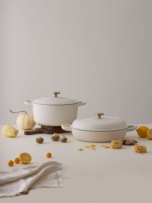 Кастрюля с крышкой из коллекции "Шеффилд", D26 см, молочная Liberty Jones LJ0000572