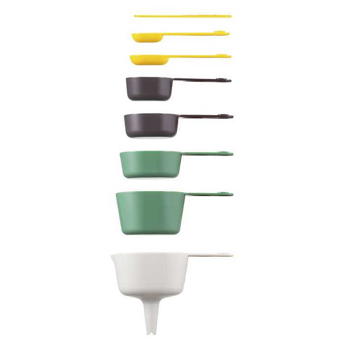 Набор мерных емкостей gro, 9 шт. Smart Solutions SS-MC-ABSTPR-set9