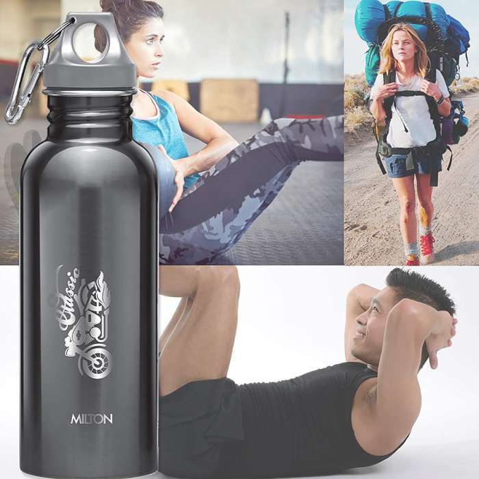 Бутылка для воды Alive, 0,75 л, Black MILTON MU63707-BK