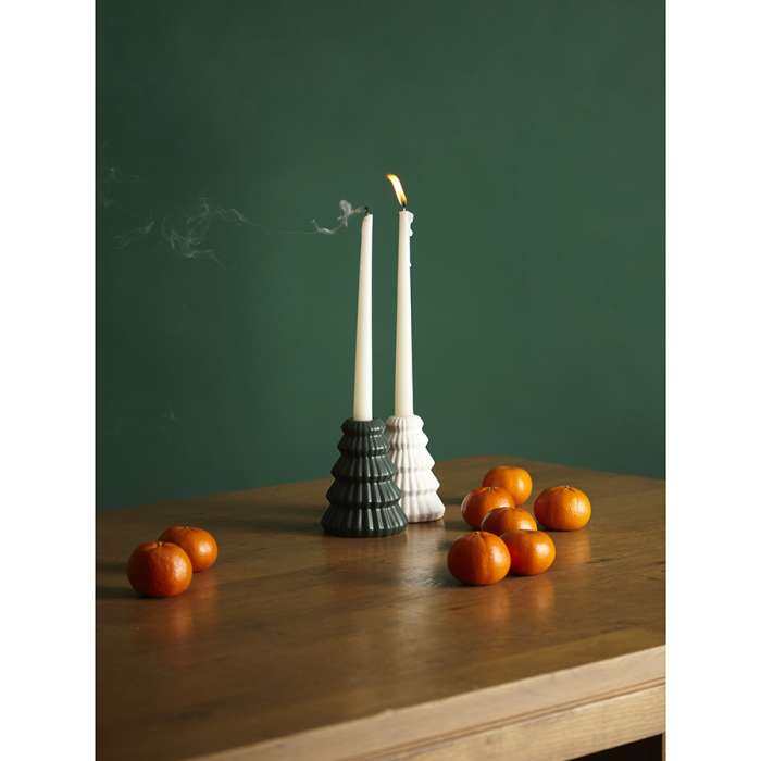 Подсвечник nordic mood зеленого цвета из коллекции new year essential, 13 см Tkano TK24-NY_CNH0002
