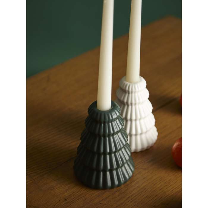 Подсвечник nordic mood зеленого цвета из коллекции new year essential, 13 см Tkano TK24-NY_CNH0002