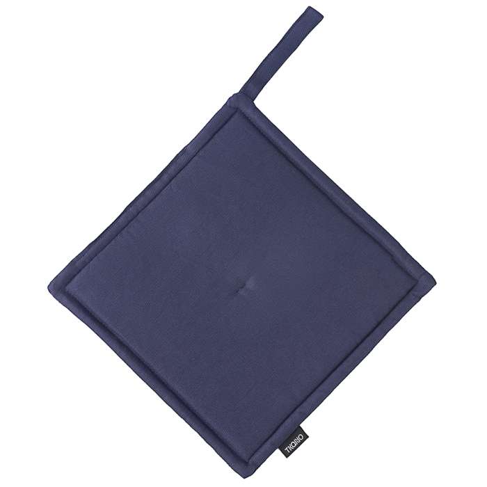 Прихватка из хлопка темно-синего цвета из коллекции essential, 22х22 см Tkano TK22-PH0006
