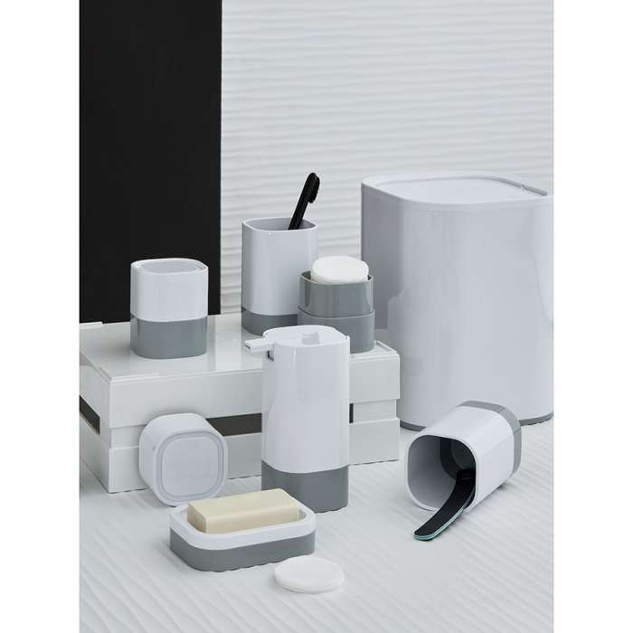 Контейнер для хранения tyer, 250 мл, белый/серый Bergenson Bjorn Bath BB000065