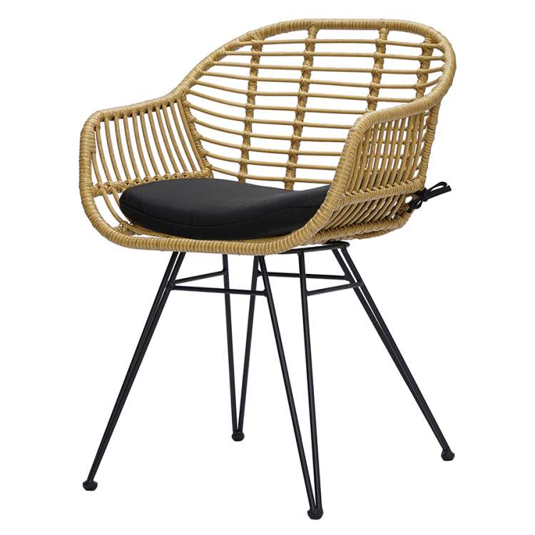 Стул vetle bent, ротанг Bergenson Bjorn BB0000475