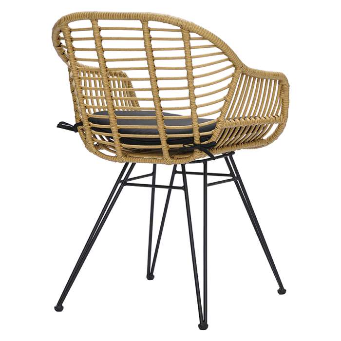 Стул vetle bent, ротанг Bergenson Bjorn BB0000475