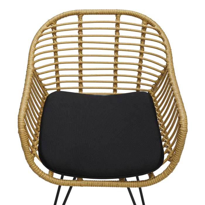 Стул vetle bent, ротанг Bergenson Bjorn BB0000475