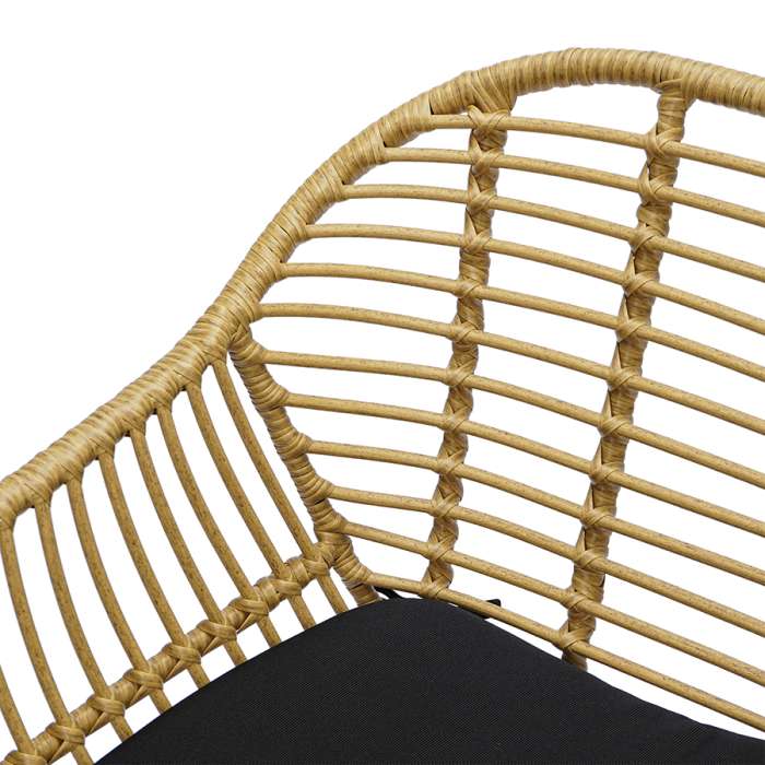 Стул vetle bent, ротанг Bergenson Bjorn BB0000475