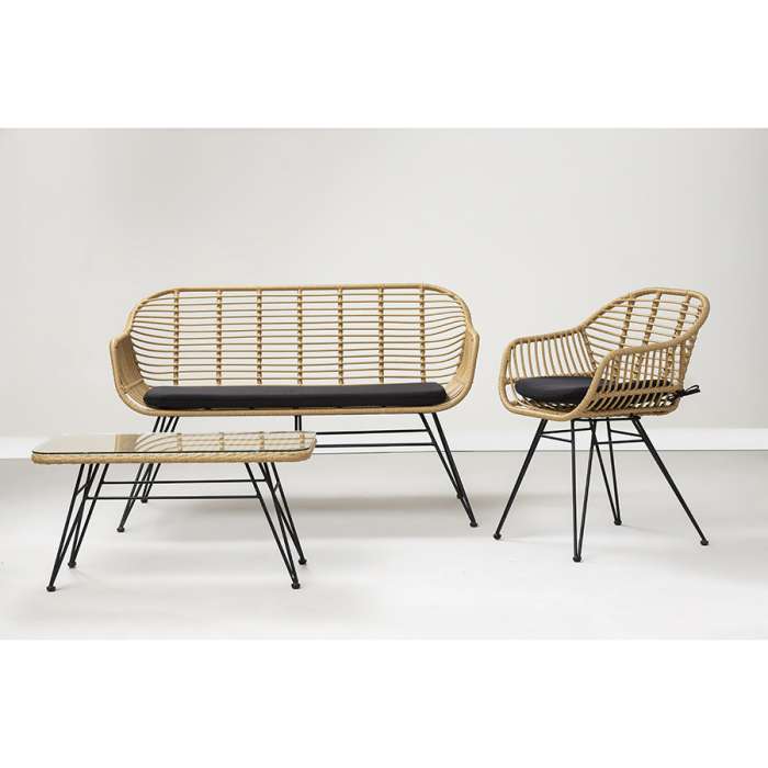 Стул vetle bent, ротанг Bergenson Bjorn BB0000475