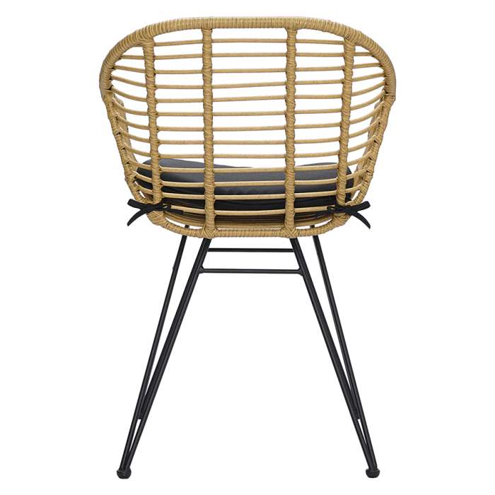 Стул vetle bent, ротанг Bergenson Bjorn BB0000475