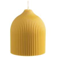 Свеча декоративная цвета карри из коллекции edge, 10,5см Tkano TK23-CND0004