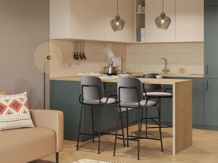 Стул полубарный ror, 2 frame, велюр, черный/серый LATITUDE RORBSCH2FRBKVLRGR