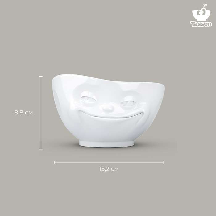 Чаша grinning, 500 мл, белая Tassen T01.01.01