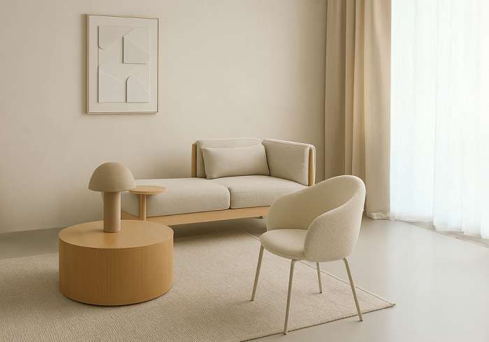 Лампа настольная texture sleek, D32x42 см, терракотовая Bergenson Bjorn BB0000729