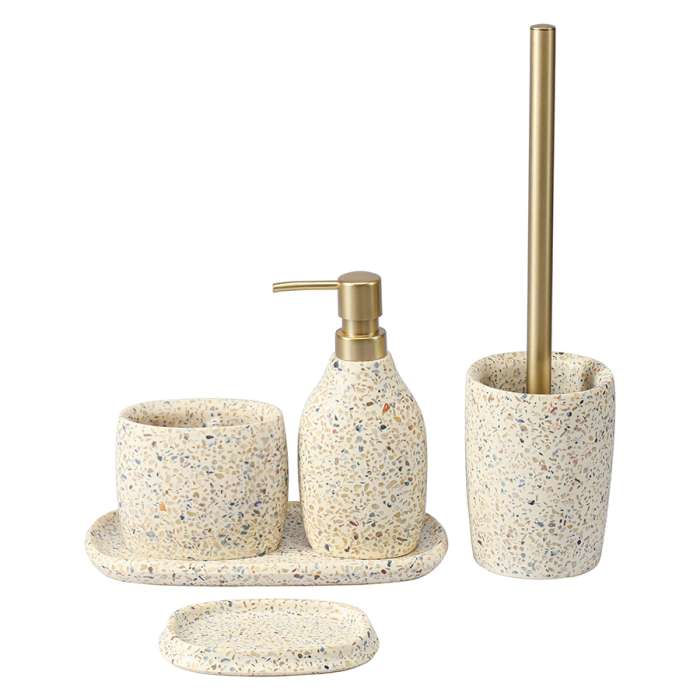 Подставка для ванных принадлежностей mosaic, светло-бежевая Bergenson Bjorn Bath BB0000931