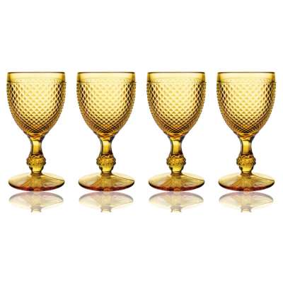 Набор бокалов для воды Vista Alegre Бикош 280 мл, 4 шт, янтарный