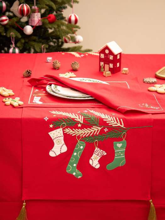 Салфетка под приборы winter wishes из коллекции new year essential, 33х48 см Tkano TK25-PM0021