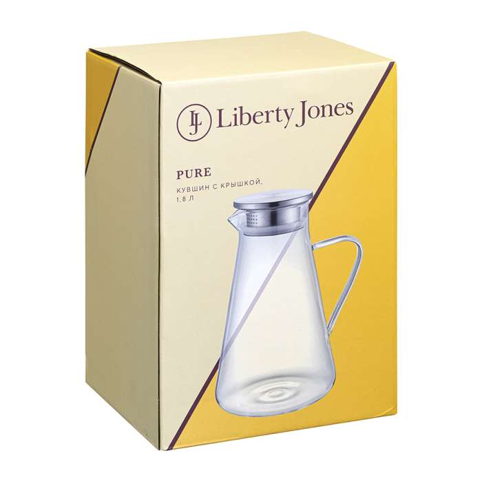 Кувшин с крышкой pure, 1,8 л Liberty Jones LJ0000373