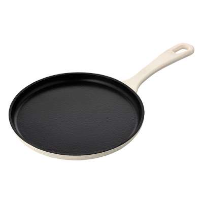 Сковорода блинная чугунная D24 см из коллекции "Шеффилд", молочная Liberty Jones LJ0000578